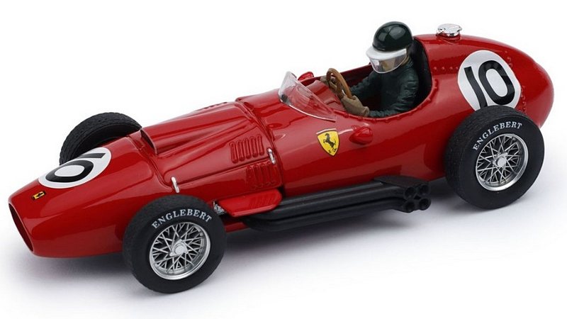Ferrari 801 #10 Britsh GP 1957 Mike Hawthorn (with driver/con pilota) by brumm