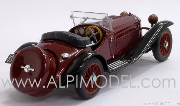 Alfa Romeo 2300 Stradale Bicolore Aperta 1931 (Amaranto/Nero) - brumm
