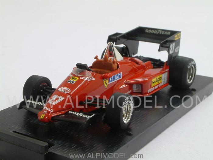 Ferrari 126 C4 GP Belgium 1984 Michele Alboreto by brumm