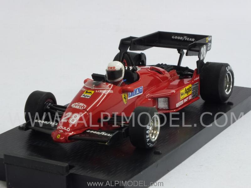 Ferrari 126 C4 #28 GP Belgium 1984 Rene Arnoux (with driver) by brumm