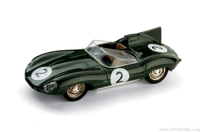 Jaguar D type Le Mans 1956 #2 Paul Frere by brumm