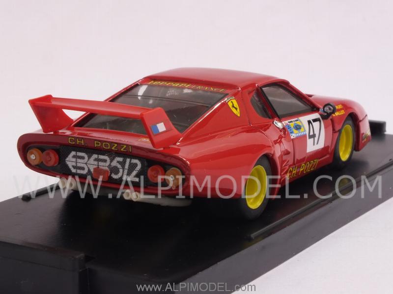 Ferrari 512 BB Ch.Pozzi - Francia Le Mans 1981 - brumm
