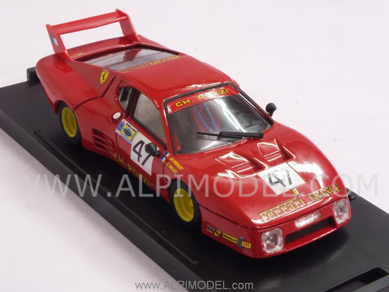 Ferrari 512 BB Ch.Pozzi - Francia Le Mans 1981 - brumm