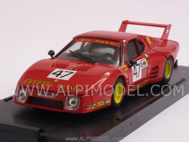Ferrari 512 BB Ch.Pozzi - Francia Le Mans 1981 by brumm
