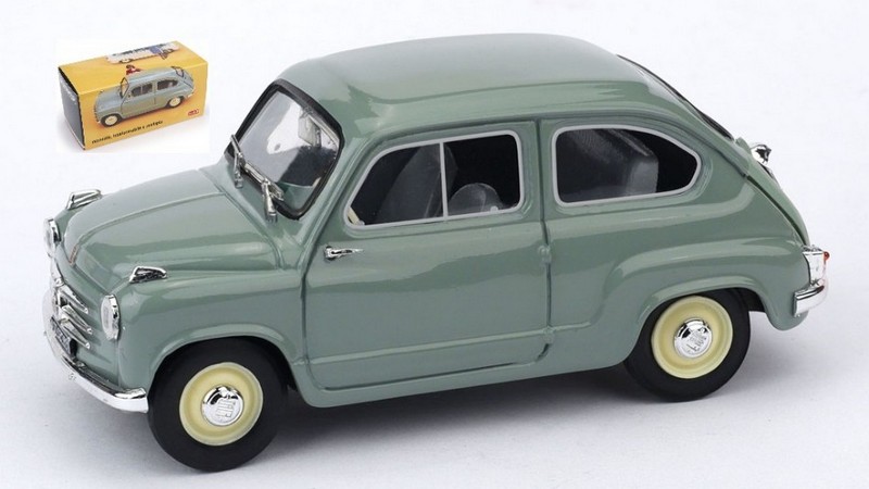 Fiat 600 1a serie 1955-1969 (Verde Chiaro) by brumm