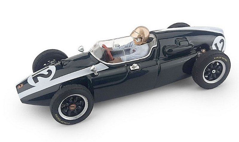 Cooper T51 #12 Winner British GP 1959 Jack Brabham World Champion (with driver/con pilota) by brumm