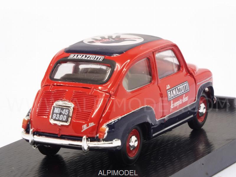 Fiat 600D Commerciale Ramazzotti 1960 - brumm