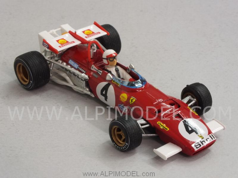 Ferrari 312B Winner GP Italy 1970 Clay Regazzoni (with driver/con pilota) - brumm