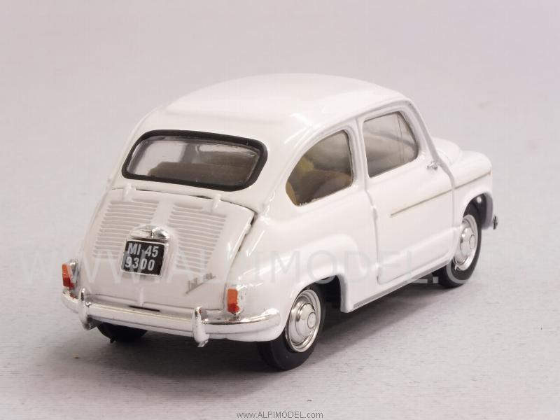 Fiat 600D Berlina 1960 (Bianco) - brumm