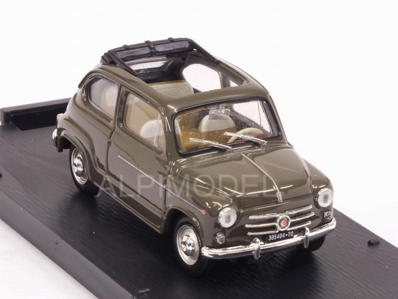 Fiat 600D Trasformabile open 1960 (Beige 538) - brumm