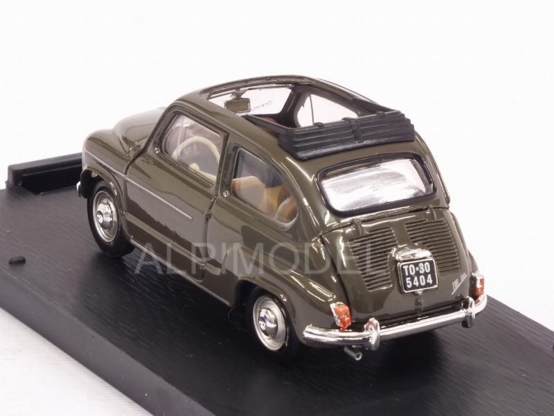 Fiat 600D Trasformabile open 1960 (Beige 538) - brumm