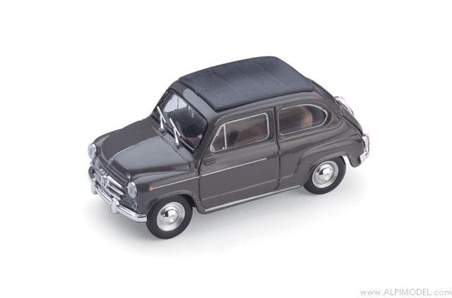 Fiat 600D Trasformabile closed 1960 (beige) by brumm