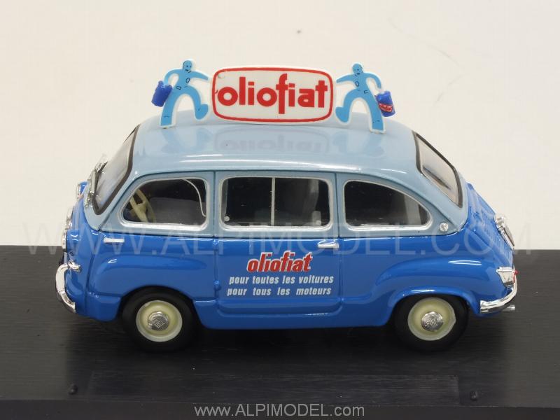 Fiat 600 Multipla Veicolo Commerciale 1956 Olio Fiat - Serie Carosello - brumm