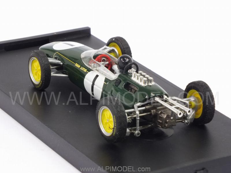 Lotus 25 #1 Winner GP Belgium Spa 1963 World Champion Jim Clark (with driver) - brumm