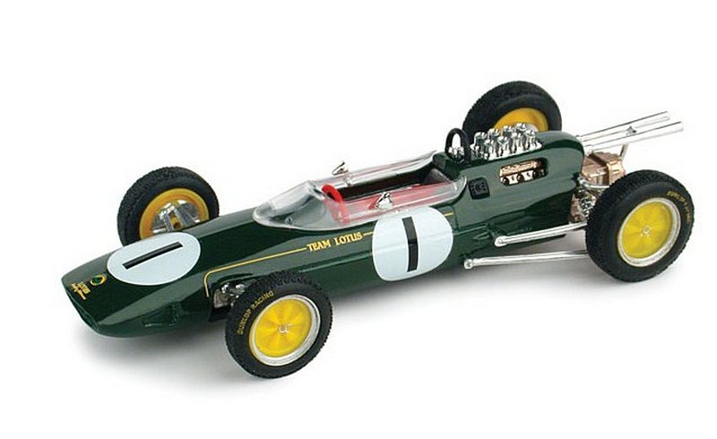 Lotus 25 #1 Winner GP Belgium 1963 Jim Clark World Champion (with driver/con pilota) by brumm