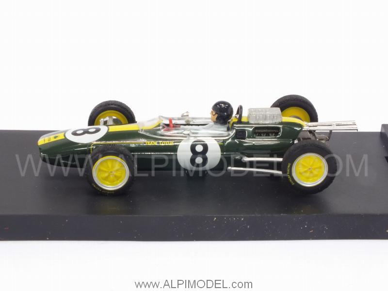 Lotus 25 #8 Winner GP Italy 1963 World Champion Jim Clark (with driver/con pilota) - brumm