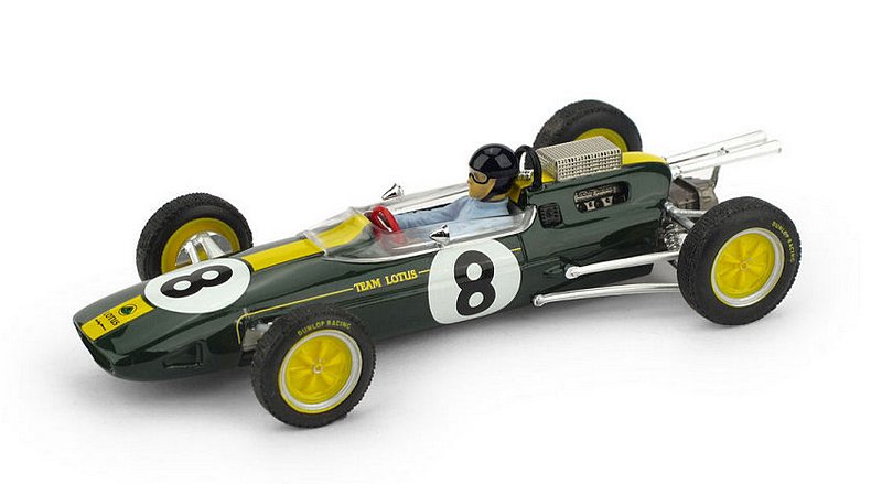 Lotus 25 #8 Winner GP Italy 1963 Jim Clark World (with driver/con pilota) by brumm