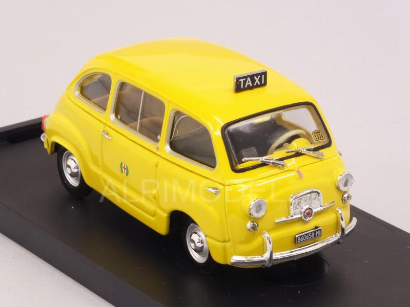 Fiat 600D Multipla Taxi Milano 1970 - brumm