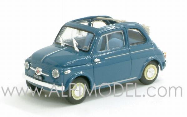 Fiat Nuova 500 Normale open 1957 (Blu chiaro) by brumm