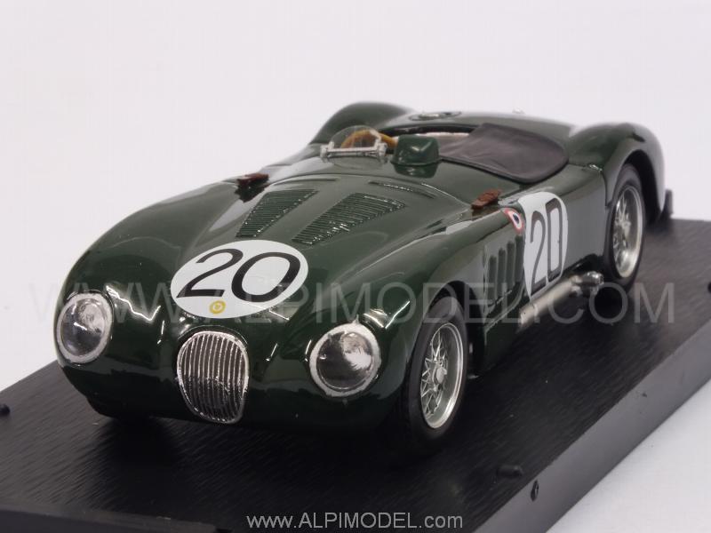 Jaguar Type C Winner 1 St 1951 Walker Car 1/43 Brumm 24 Hours Of Mans 