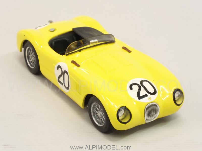 Jaguar C Type #20 (XKC 0047)  Ecurie Francorchamps - Le Mans 1953 Laurent - Tornaco - brumm