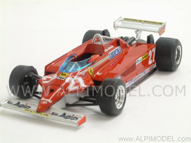 Ferrari 126 CK Turbo Winner GP Monaco 1981  Gilles Villeneuve by brumm