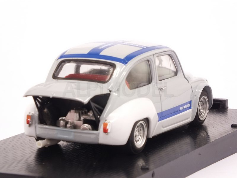 Fiat Abarth 1000 Gr.2/70 Presentazione Ufficiale 1970 (Grey/Blue) - brumm