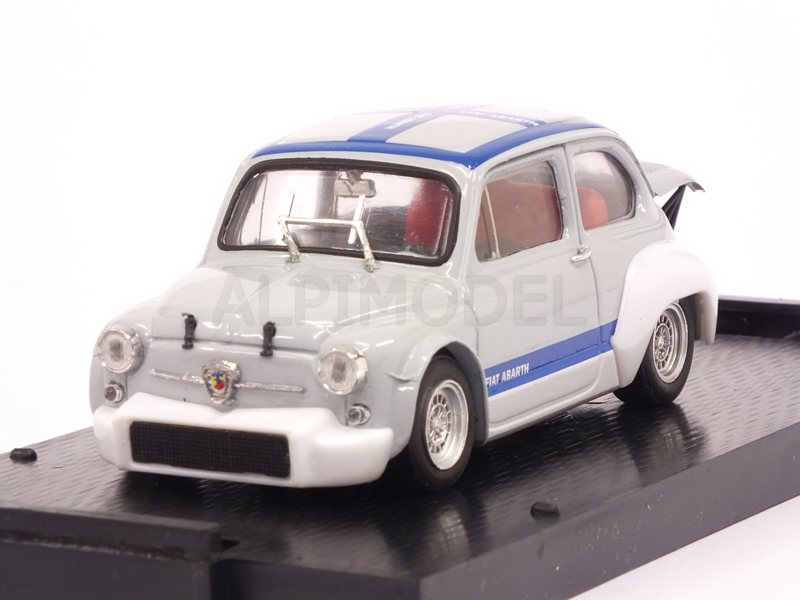 Fiat Abarth 1000 Gr.2/70 Presentazione Ufficiale 1970 (Grey/Blue) by brumm