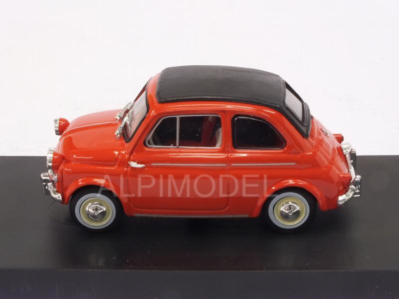Fiat Nuova 500 America closed 1958 (Red) - brumm