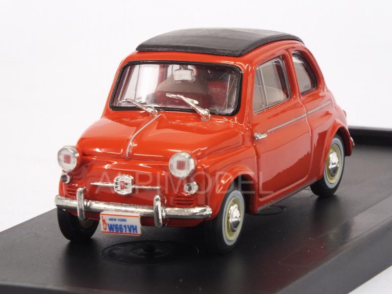 Fiat Nuova 500 America closed 1958 (Red) by brumm