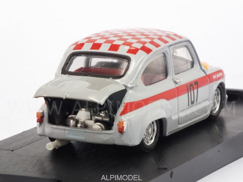 Fiat Abarth 1000 Berlina Corsa #107 500Km Nurburgring 1967 - class winner Gustav Edelhof - brumm