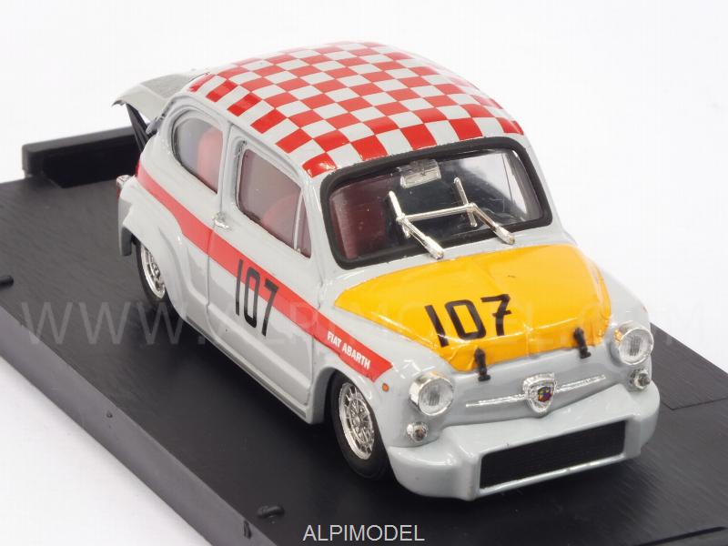Fiat Abarth 1000 Berlina Corsa #107 500Km Nurburgring 1967 - class winner Gustav Edelhof - brumm