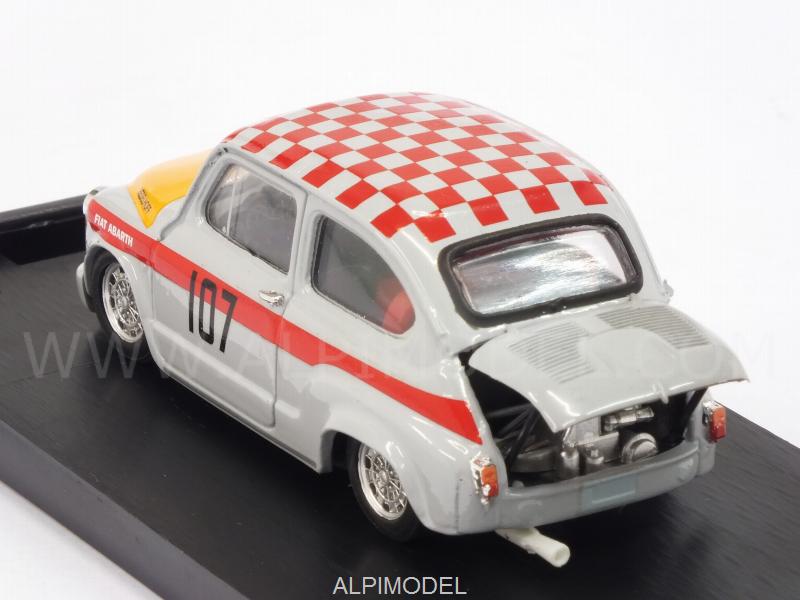 Fiat Abarth 1000 Berlina Corsa #107 500Km Nurburgring 1967 - class winner Gustav Edelhof - brumm