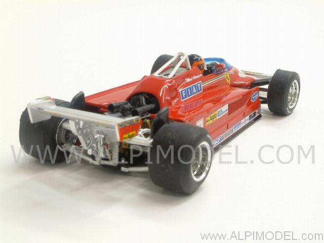 Ferrari 126 CK Turbo GP Italy  1981 Gilles Villeneuve 'Rosso 27' series - brumm