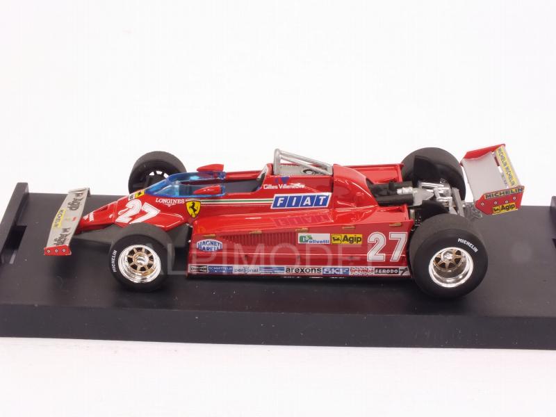 Ferrari 126 CK Turbo #27 GP Italy 1981 Gilles Villeneuve - brumm