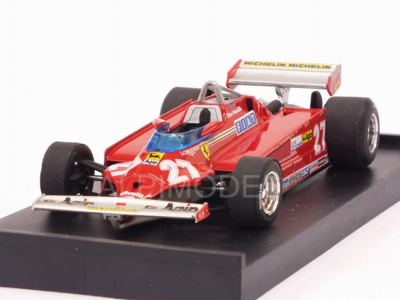 Ferrari 126 CK Turbo #27 GP Italy 1981 Gilles Villeneuve by brumm