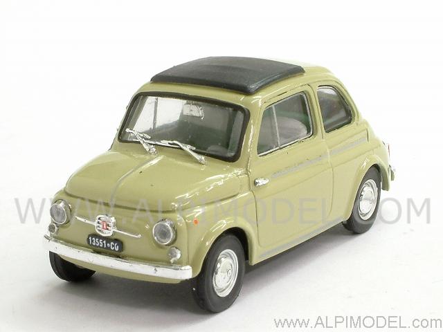 Fiat Nuova 500D Chiusa 1960 (Verde Oasi) by brumm