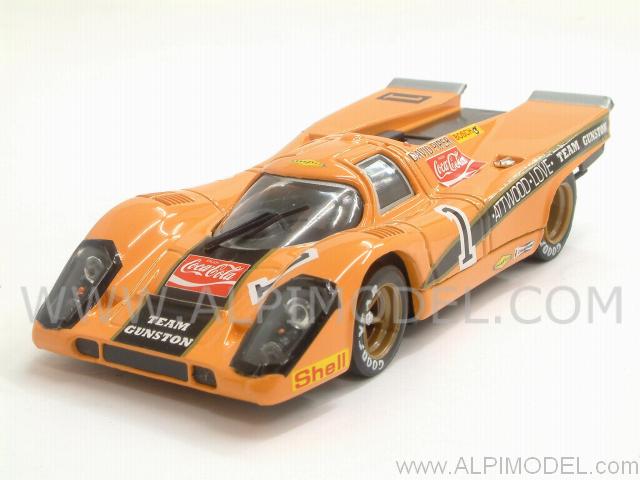 Porsche 917K Gunston-David Piper Racing #1 9h Kyalami 1971 Attwood - Love (update model) by brumm