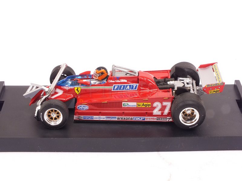 Ferrari 126 CK Turbo #27 GP Canada 1981 'laps 55 and 56' - Gilles Villeneuve - brumm
