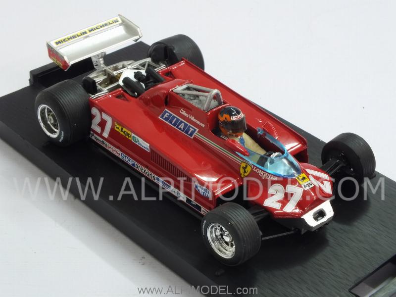 Ferrari 126 CK Turbo #27 GP Canada 1981 'laps 57 to 63' - Gilles Villeneuve - brumm