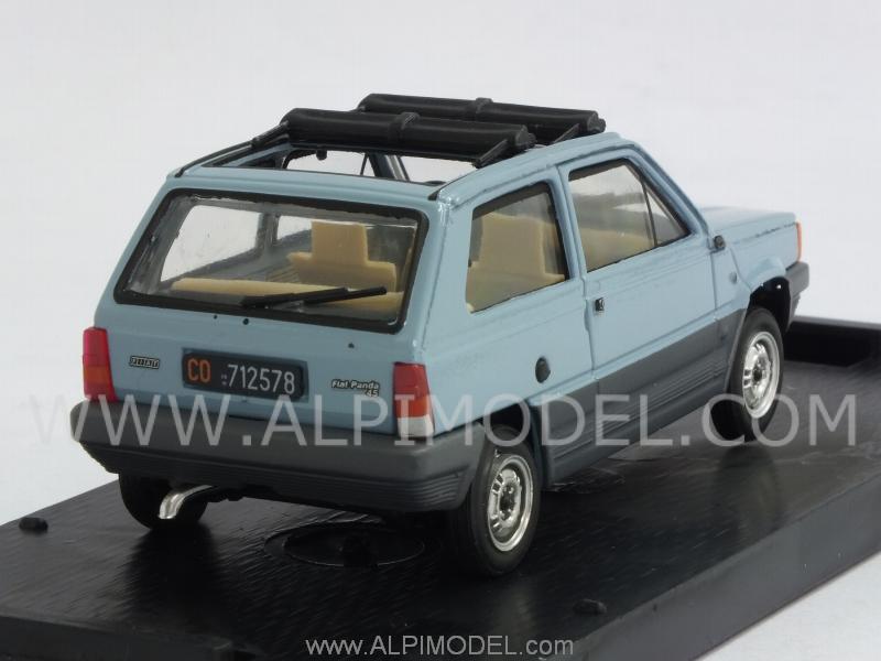 Fiat Panda 45  'Tetto Apribile' 1981 aperta (Azzurro Bahia) - brumm