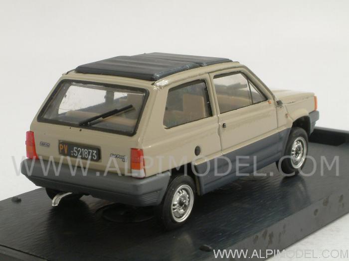 Fiat Panda 45  'Tetto Apribile' 1981 chiusa  (Beige Kenya) - brumm