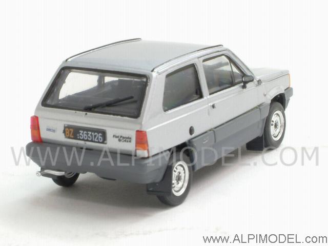 Fiat Panda 4x4 1983 (Grigio Metallizzato)(with transmission details) - brumm