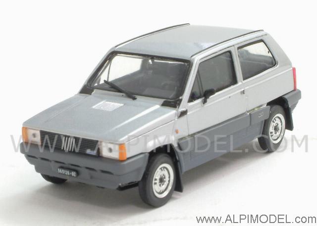 Fiat Panda 4x4 1983 (Grigio Metallizzato)(with transmission details) by brumm