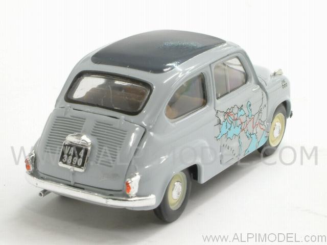 Fiat 600 1955 Raid Roma-Calcutta - 13260km in 11 days - brumm