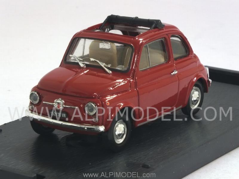 Fiat 500F 1965-1972 aperta (Rosso Medio) by brumm