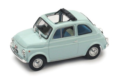 Fiat 500F 1965-1972 aperta (Azzurro Acquamarina) by brumm