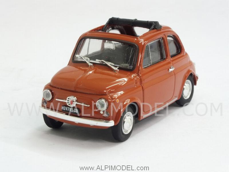 Fiat 500F 1965-1972 aperta (Roso Corallo Chiaro) by brumm