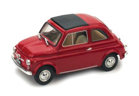 Fiat 500F 1965-1972 chiusa (Rosso Medio) by brumm