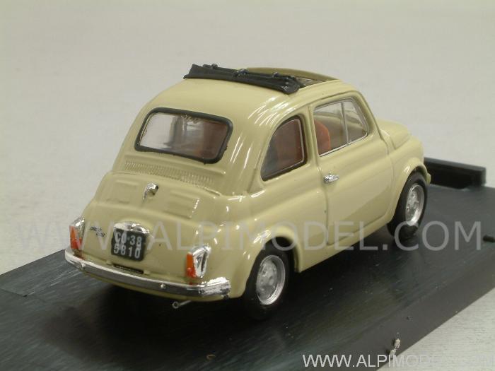 Fiat 500R 1972-75 aperta (Avorio Antico) - brumm